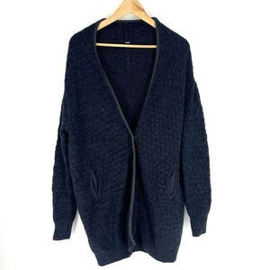 Lululemon Sweater Size XS/S Cardi All Day Chunky Merino Wool Oversized Cardigan